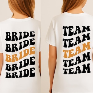 JGA T-shirt, hen party shirts, team bride, bride T-shirt, Berlin T-shirt, bride shirt, JGA women, group T-shirt, backprint