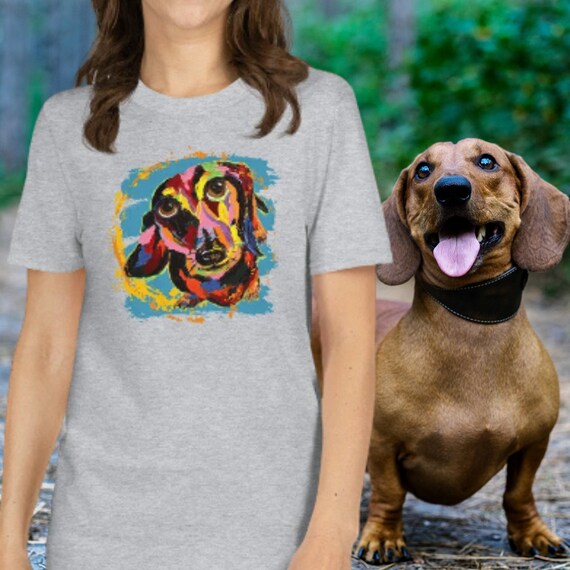 Dachshund Dog Unisex T shirt T shirts for Men T shirts for Women Weiner Dog T Shirt Gifts for Dog Owners Dog T shirt Sausage Dog Tee Etsy
