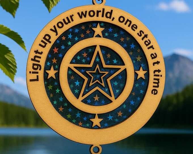 3 inch Suncatcher/Rearview mirror hanger