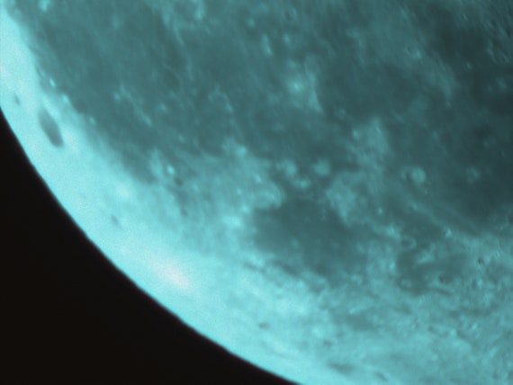 Lunar Moon Surface With Added Black Filter Digital Download