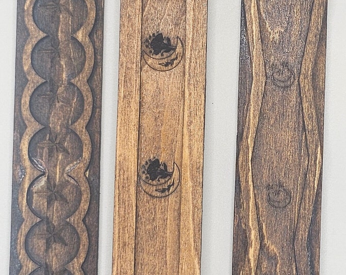 Handcrafted Handmade Wood Incense Burner Holder/Incense Stick Holder /Ash Catcher /