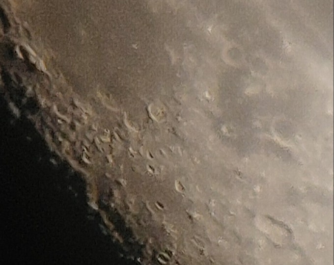 Close Up Of the Moons surface , Digital Download