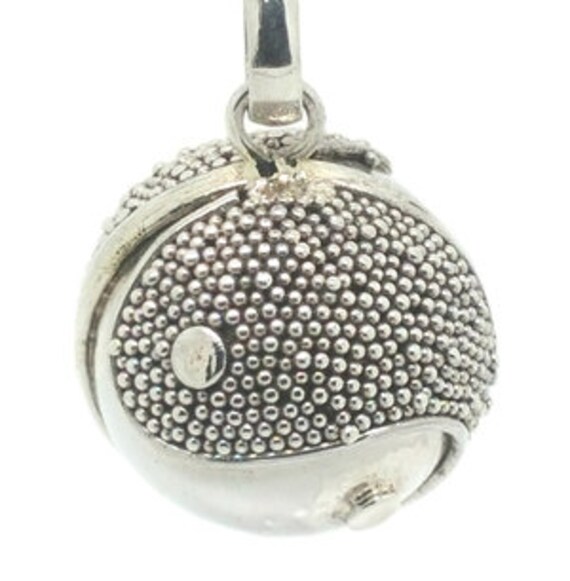 Balinese Sterling Silver 14mm Harmony Dream Ball Beaded Pendant
