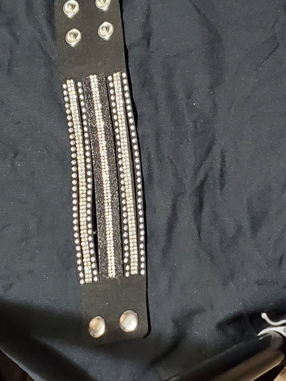 Sparkling Stones On Veggie Handmade Bracelet