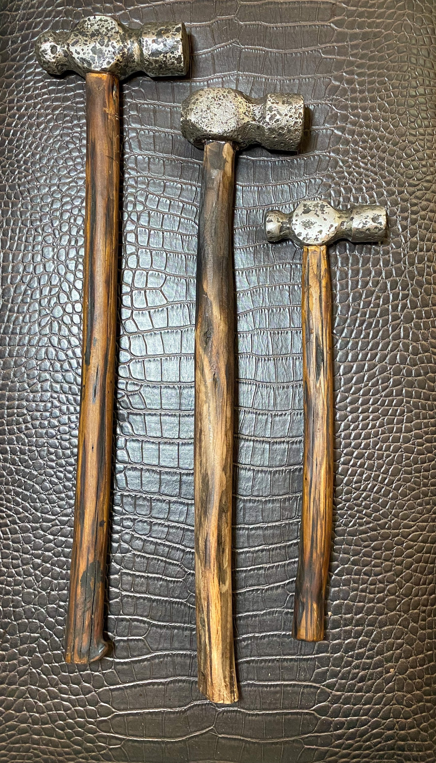 Large ball peen hammer out of set from the 1800s found at a Etsy