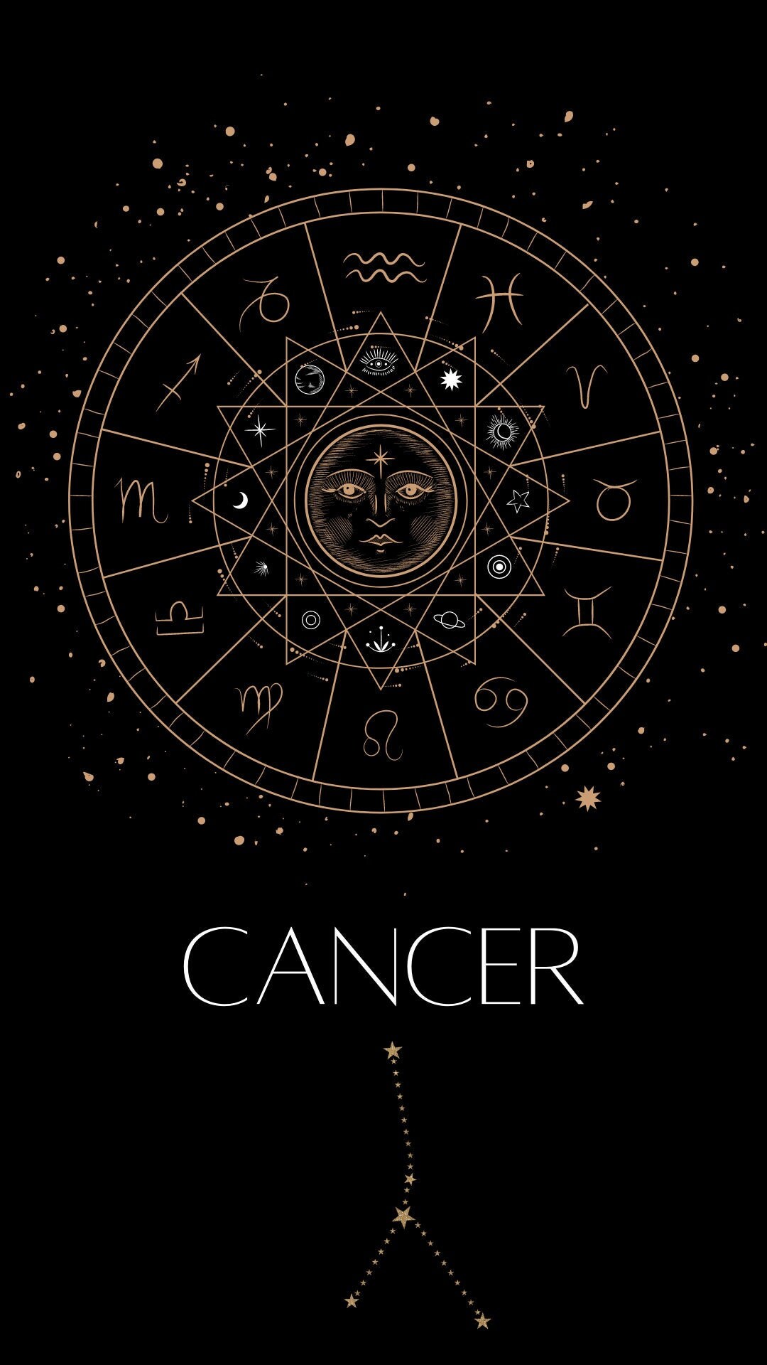 Download Cute Cancer Zodiac Sign Characteristic Description Wallpaper   Wallpaperscom