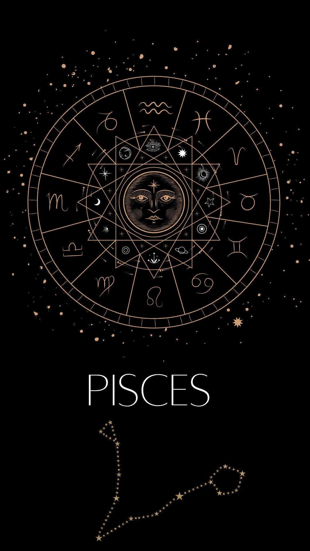 Pisces Mobile Wallpaper - Etsy Pisces Mobile Wallpaper - Etsy