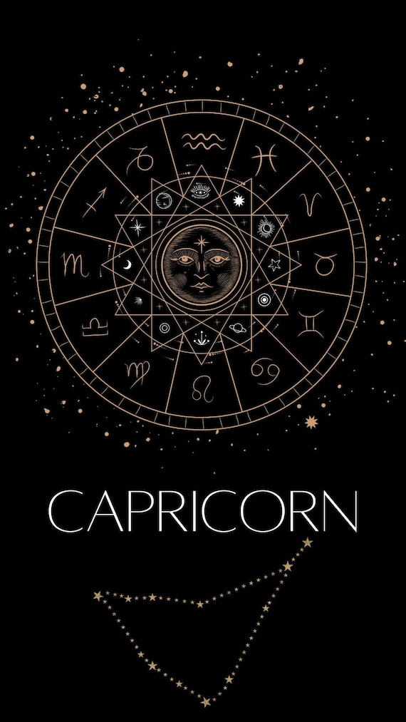 Capricorn Mobile Wallpaper - Etsy Singapore Capricorn Mobile Wallpaper - Etsy Singapore