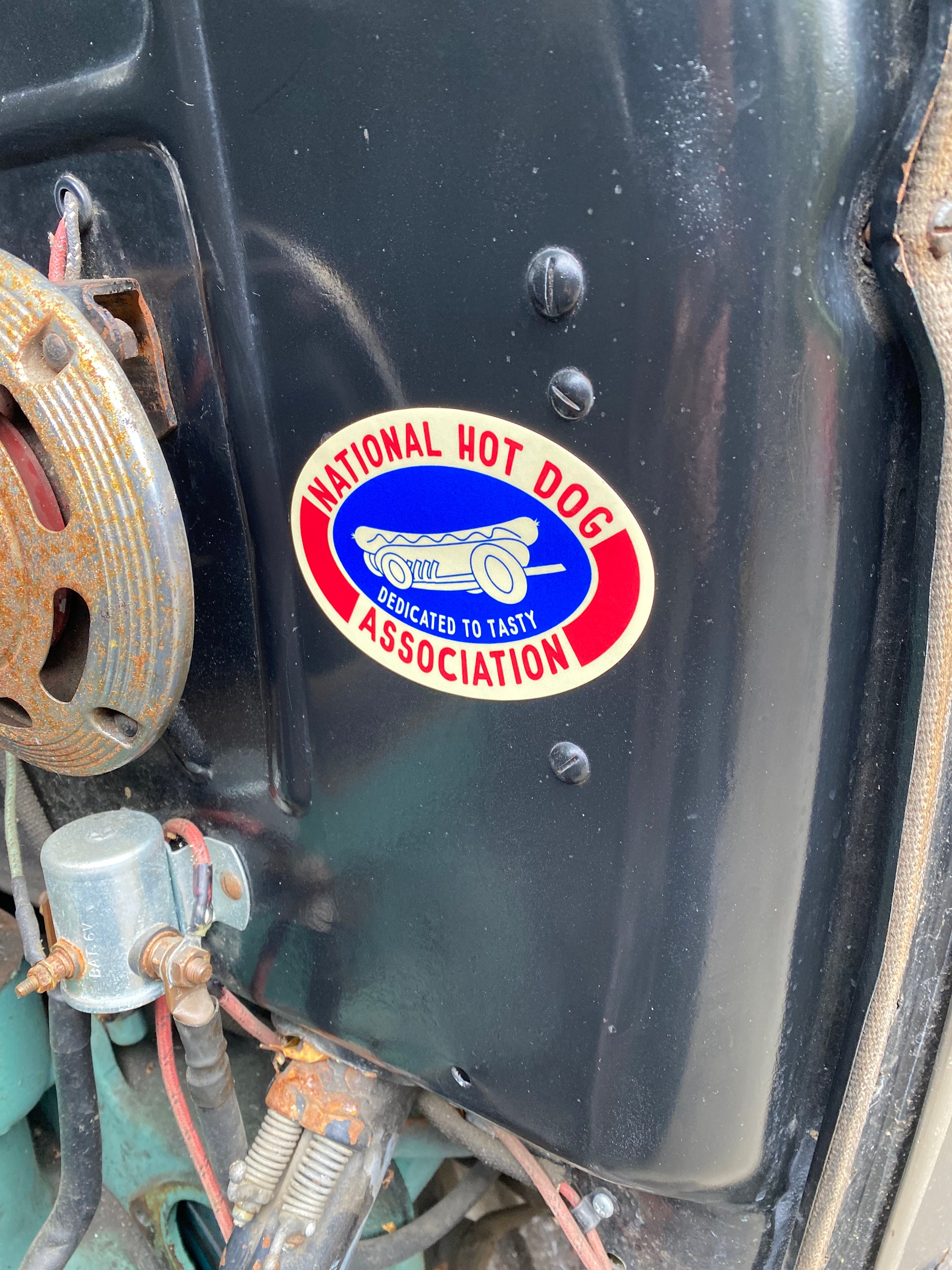 National Hot Dog Association - Sticker - Vintage Hot Rod Racing ...
