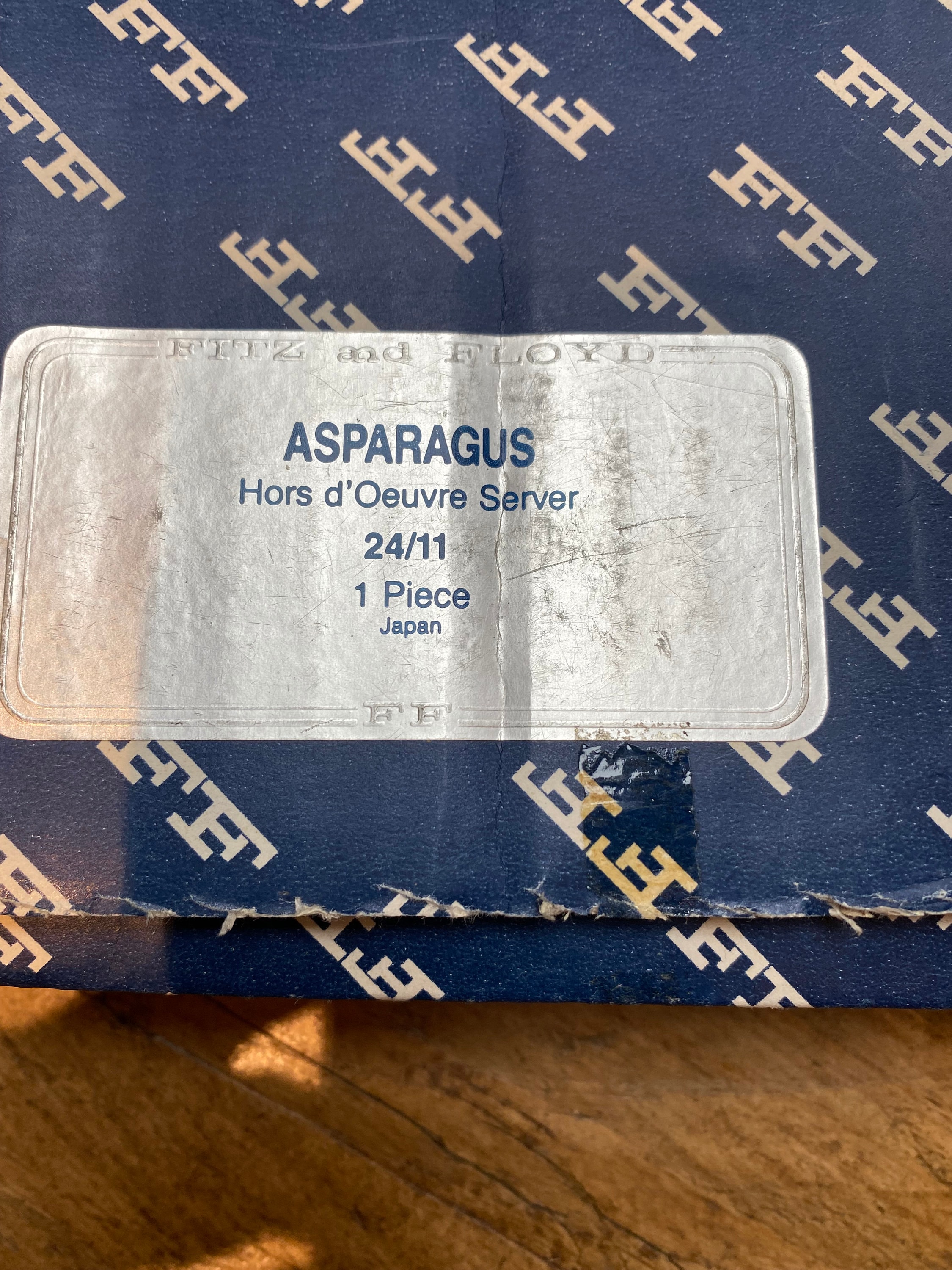 Fitz and Floyd Asparagus Hors D'oeuvre Server - Japan - Etsy