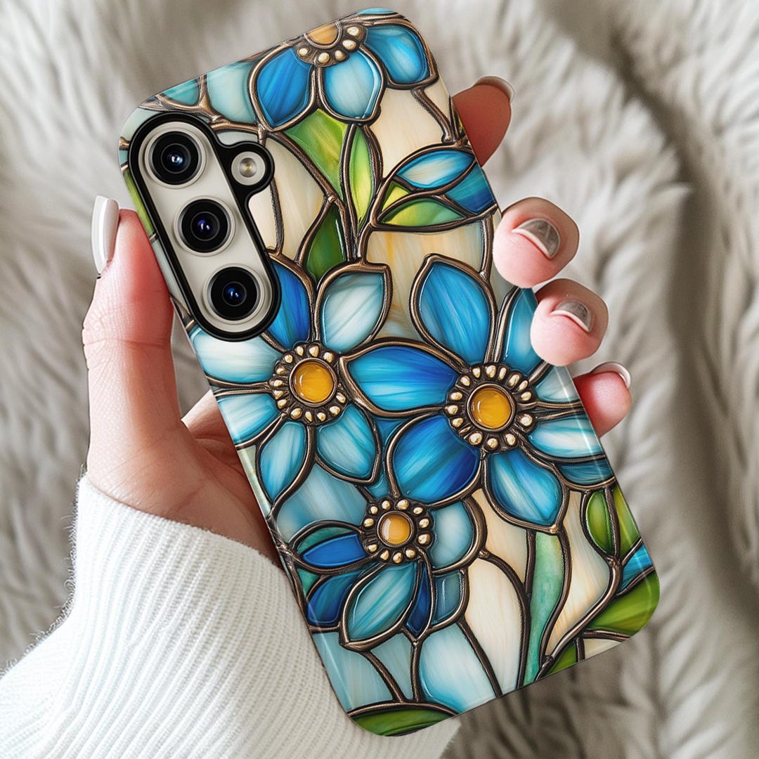 Blue Hour Bloom - Clear Case for Samsung® main image 0