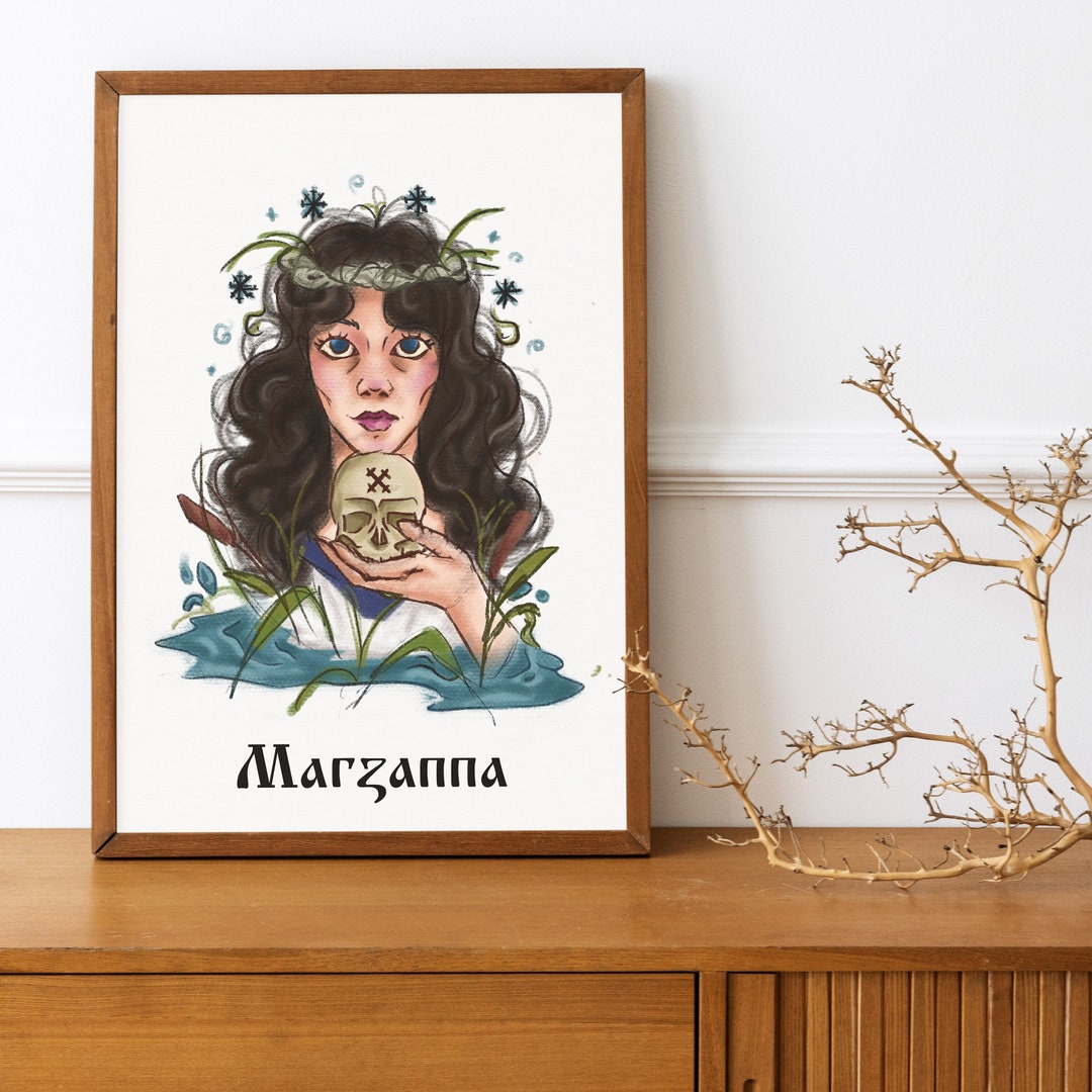 Morana Marzanna Goddes of the Slavic Printable, Outstanding Home Decor