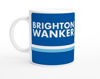 Taza de regalo para aficionados del Brighton: regalo divertido para aficionados al fútbol