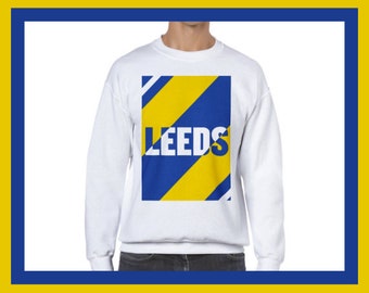 Leeds - Sweatshirt Jersey Jumper Pullover Klassiek unisex sweatshirt met ronde hals