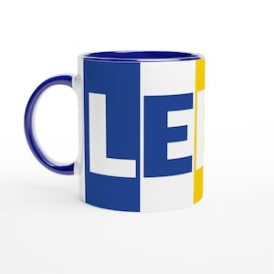 LEEDS CUP / LEEDS Mug / Great Gift for Dad, Son, Mum or Daughter / Best Football Fan Present