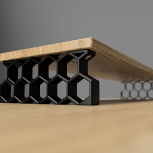 Honeycomb Pattern Monitor Stand Kit