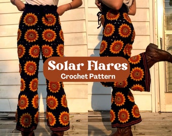 Crochet Solar Flares PDF Pattern