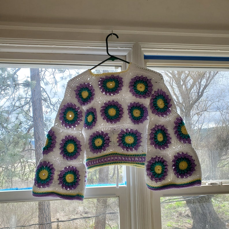 Crochet Bell Blossom Top PDF Pattern image 3