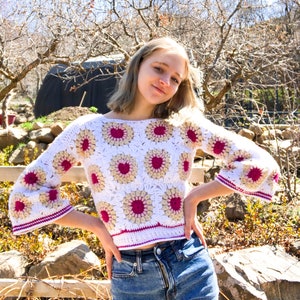Crochet Bell Blossom Top PDF Pattern image 9