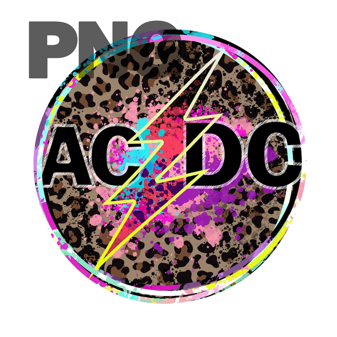Vintage ACDC PNG - Etsy