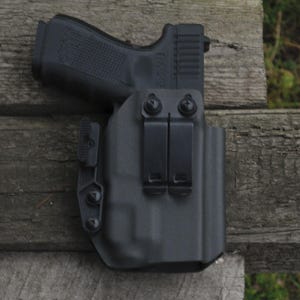 Kydex IWB holster for Glock 17/19/26/45/19x with light TLR-7/A/X inside the waistband holster, custom holster, multiple colors