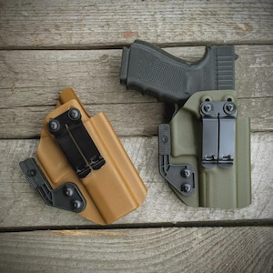 Kydex IWB holster for CZ P-07, P-09, P-10 C, P-10 F, P-10 S - Inside the Waistband Concealed Carry, Multiple Colors