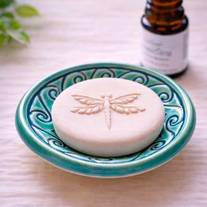 Duftstein Aromatherapie Achtsamkeit Keramik Duftsein mit Schale Herz Libelle Sonne Blume Muschel Mandala Schale Geschenk Muttertag