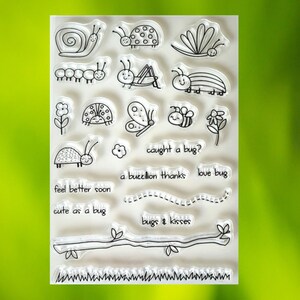 Timbri trasparenti Timbri Insetti primaverili Timbri Animali Timbri Pasquali Timbri trasparenti Lumaca Timbri Fiori Timbri Fiori Scrapbooking