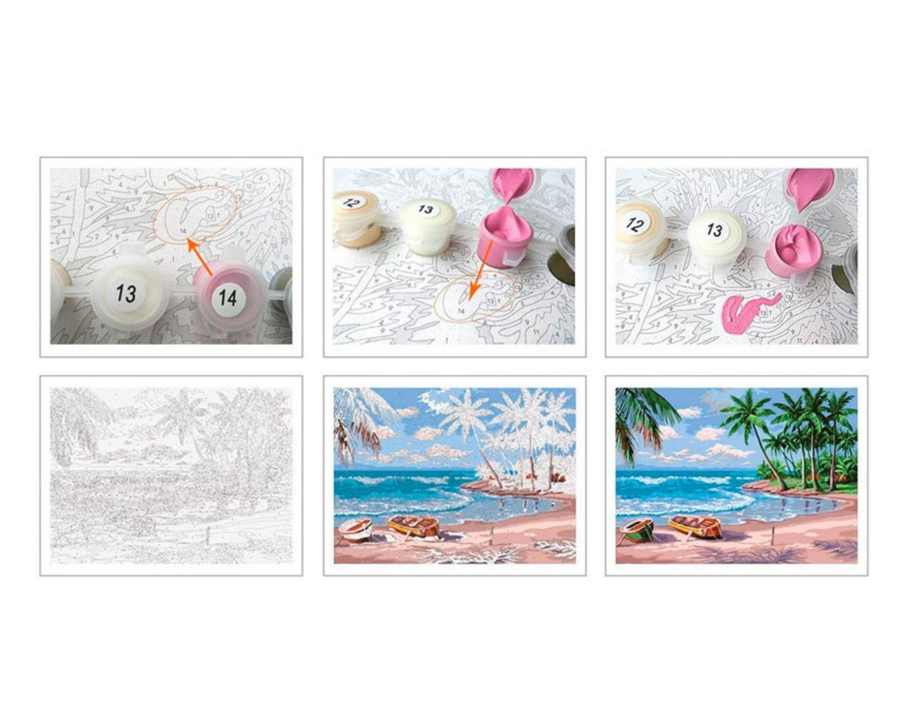 Paint by Numbers Adultpaint by Numbers Kitpaint by Numbers canvas by