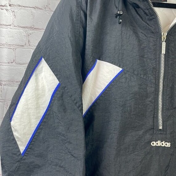 Vintage 90's Adidas pullover puffer anorak jacket… - image 2