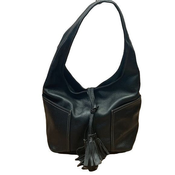 GUANG TONG, Womens Black Firenze Leather Purse Wallet Clutch