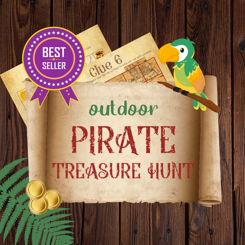 Pirate Treasure Hunt Etsy