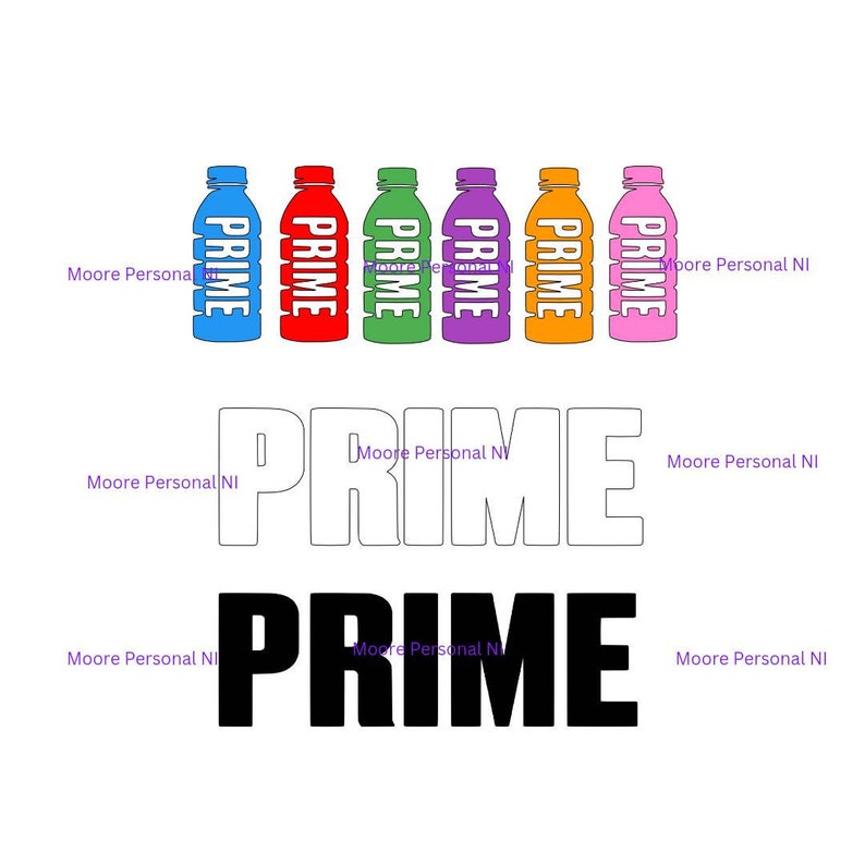 Prime Logo Svg Prime Bottles Svg. Svg and Png Files. Prime Etsy Ireland