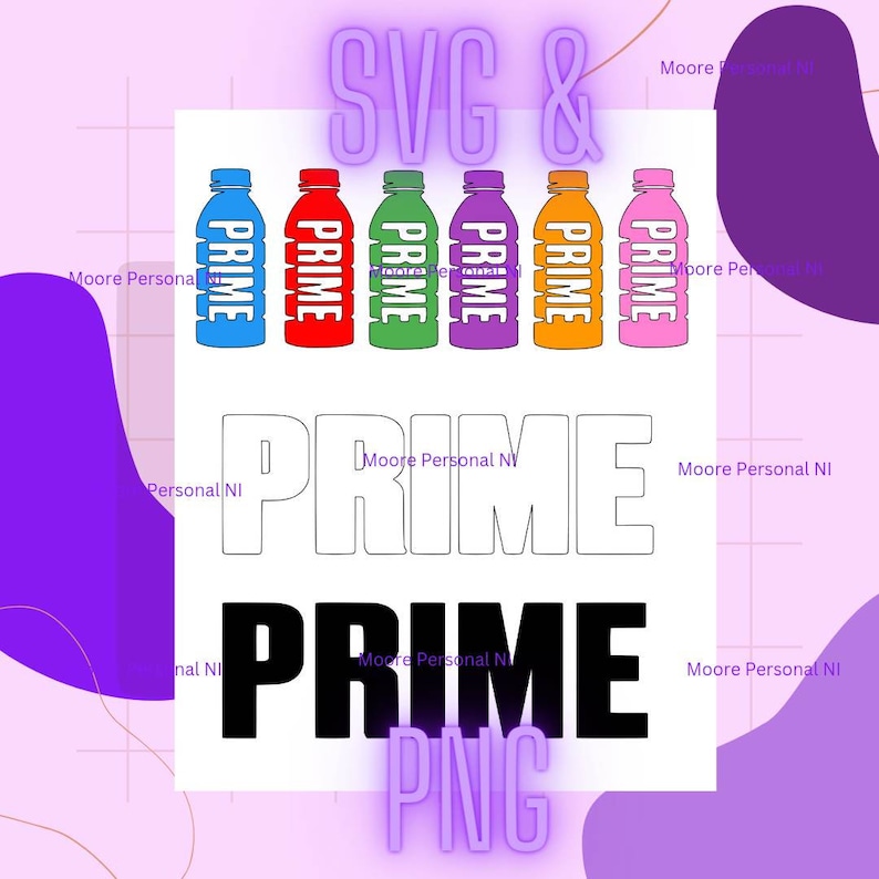 Prime Logo Svg Prime Bottles Svg. Svg and Png Files. Prime Etsy Ireland