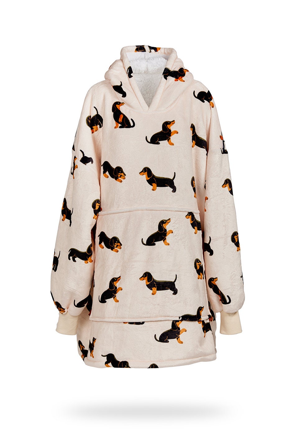 Dachshund Hooded Blanket Dachshund Hooded Blanket