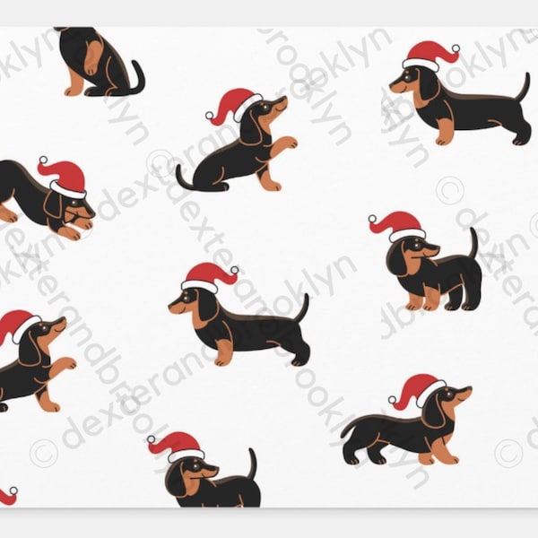 Dachshund Christmas Etsy Australia