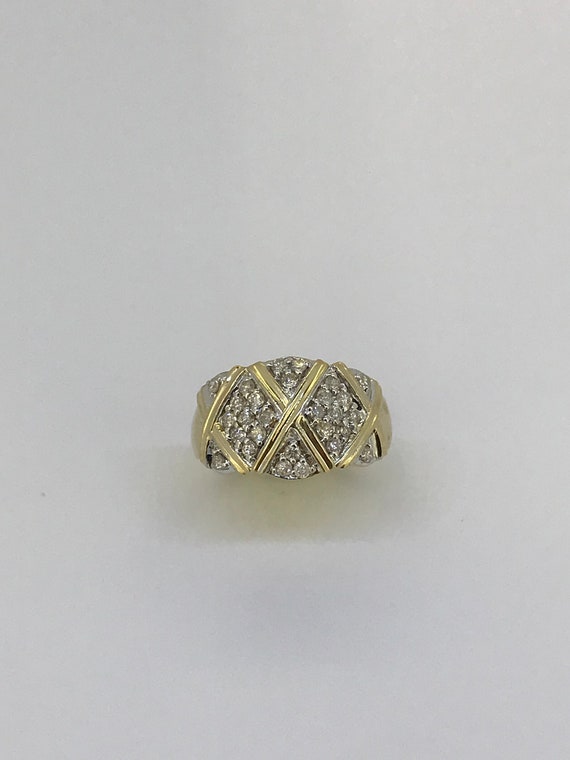 0.50ctw Diamond and 14KT Yellow Gold Ring