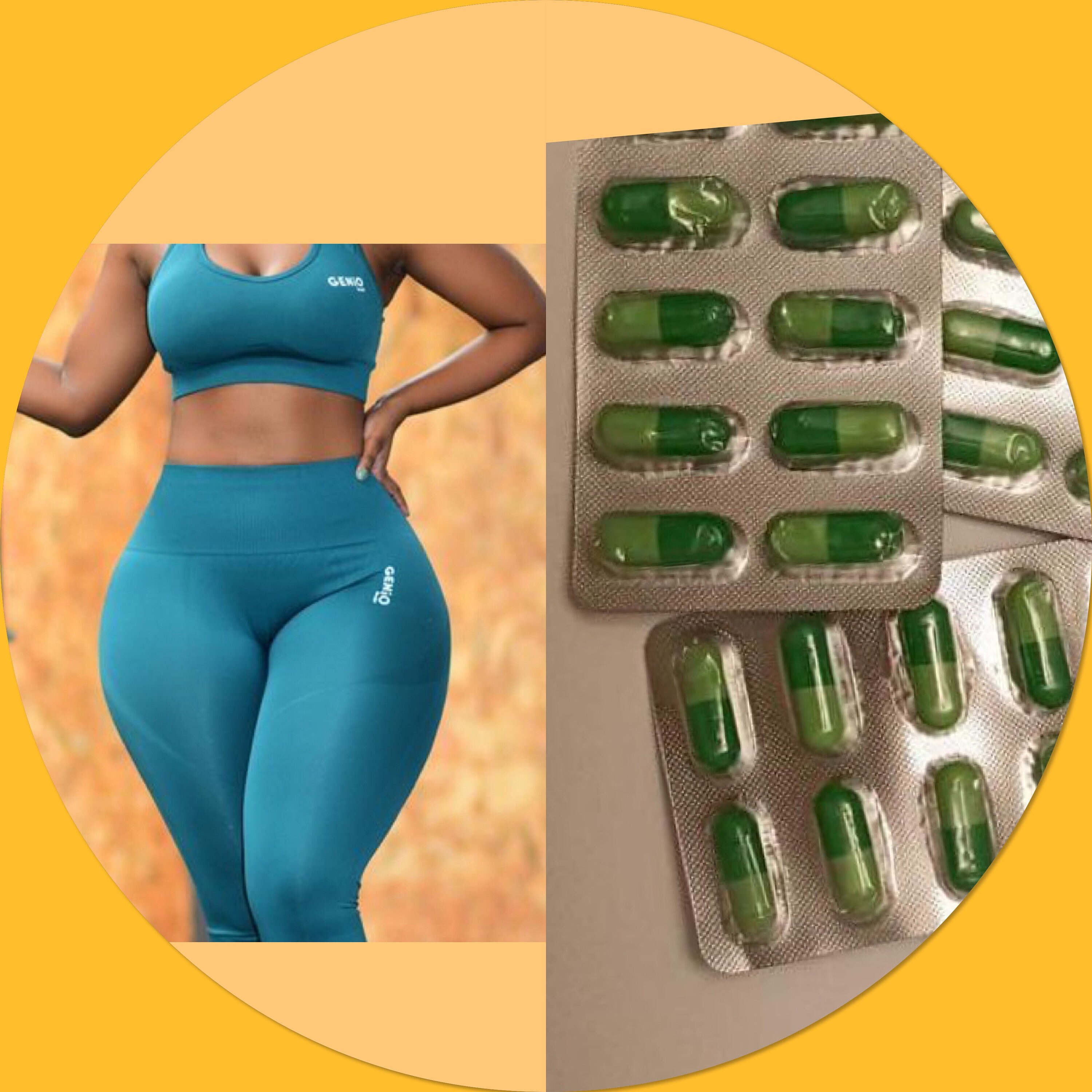 Bobaraba Capsules Volume of Buttocks Buttocks Intake More Etsy