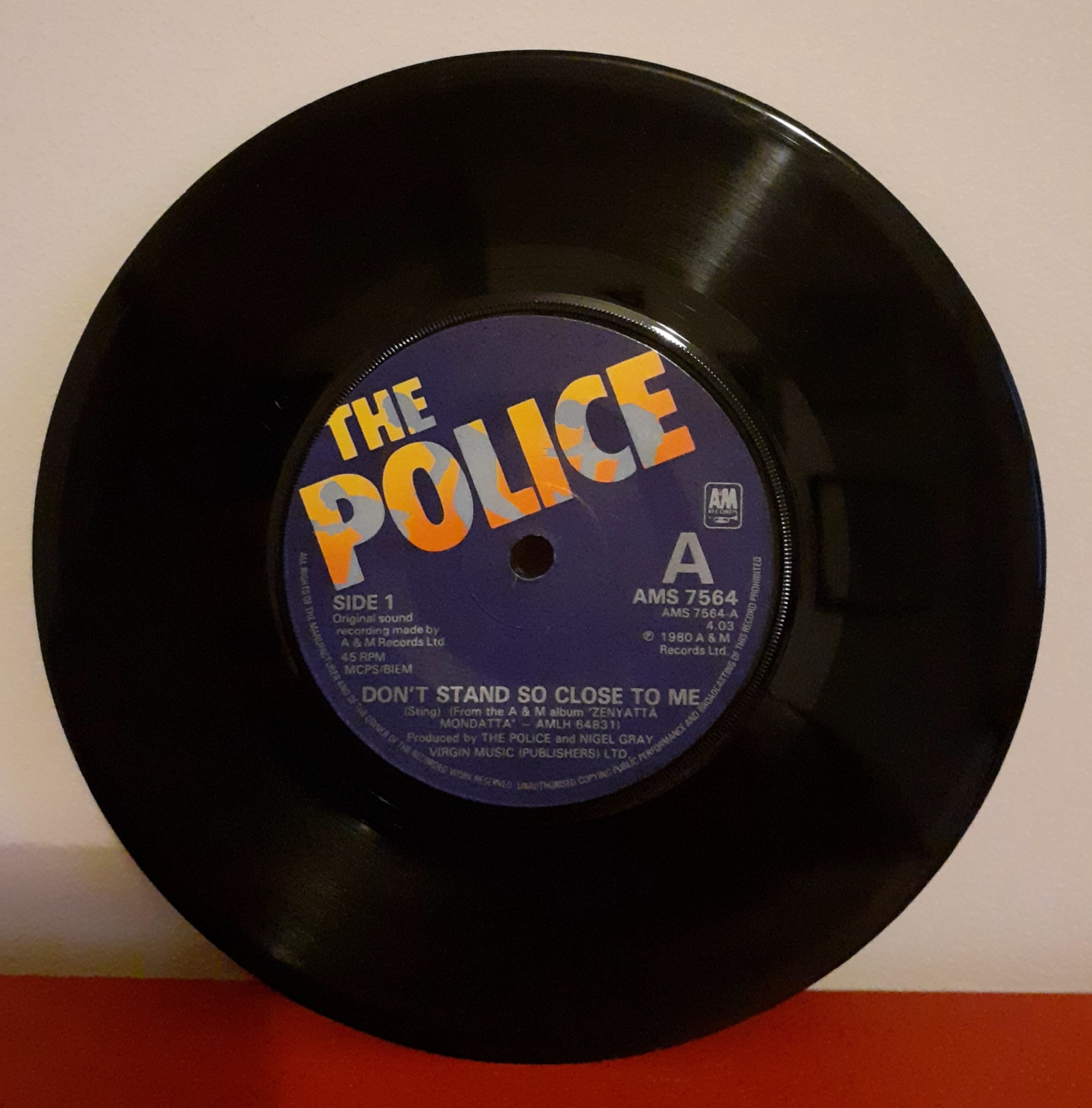 The Police: Don't Stand so Close to Me / Friends - Etsy