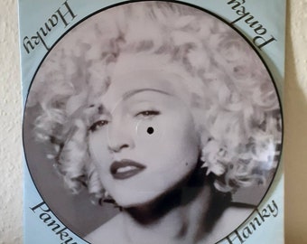 Madonna: 12-inch Picture Disc Limited Edition-poster Hanky Panky / Meer