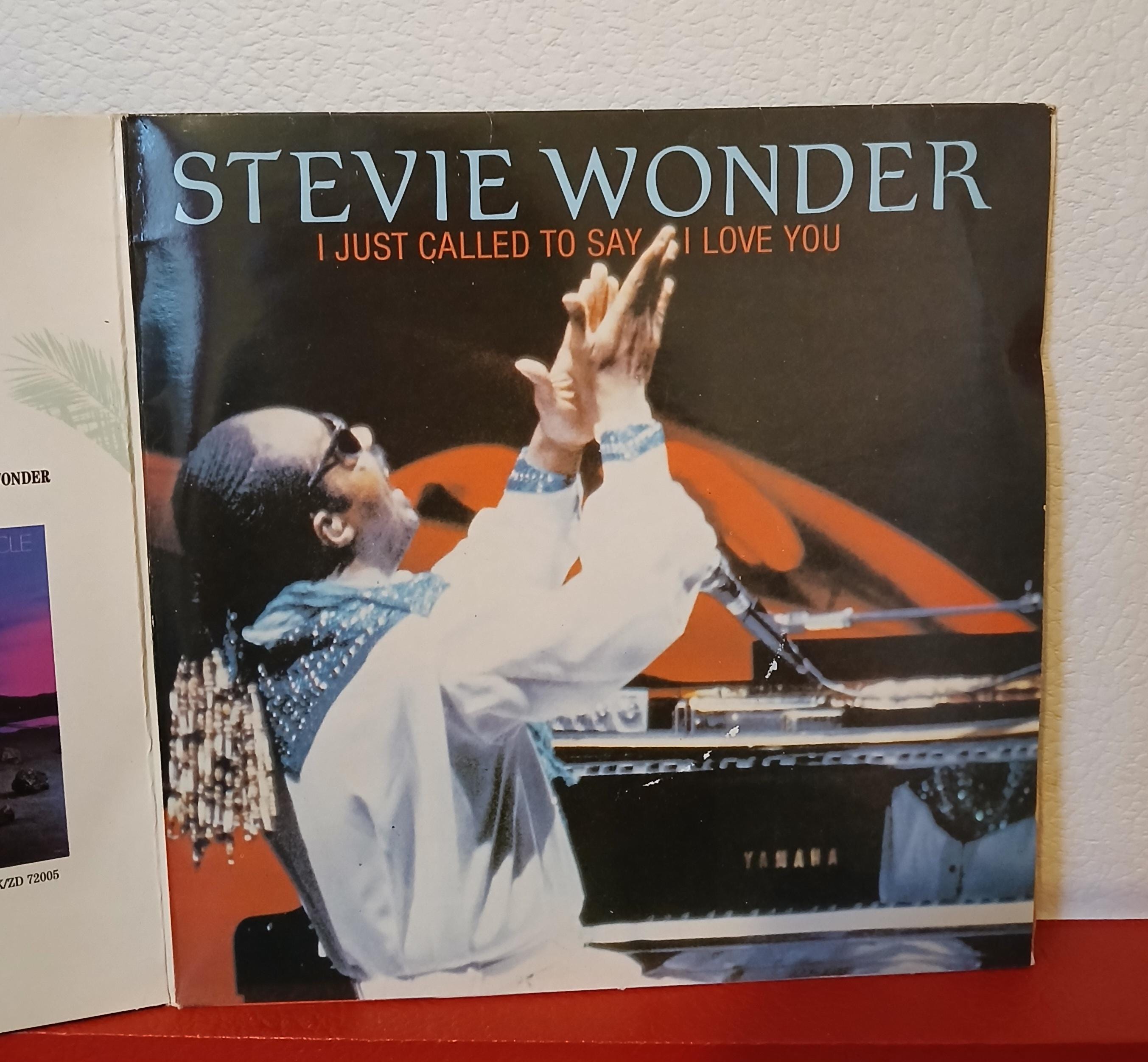 Stevie Wonder Overjoyed 7インチ レコード Stevie Wonder : Overjoyed / Overjoyed Instrumental/ I Just Called