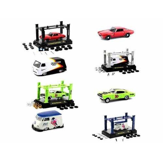 Model kit 4 piece car set release 33 1/64 diecast model cars Etsy