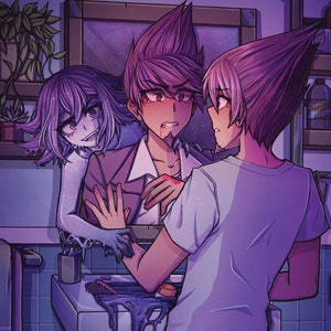 Kaito Momota Post-Game Nightmare Print