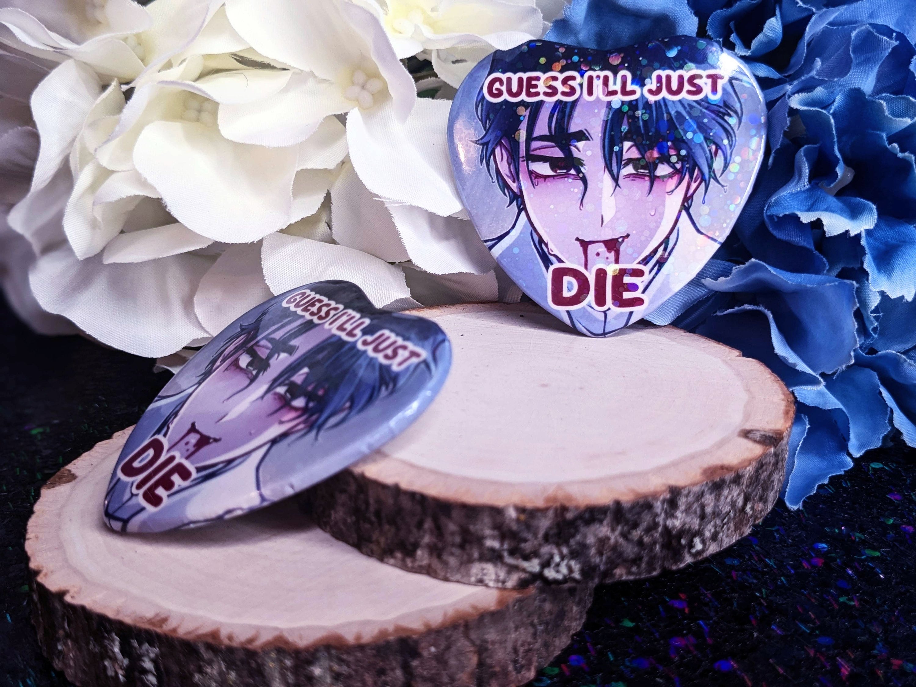 Ivan ALNST 2" Heart Button (Read Description)