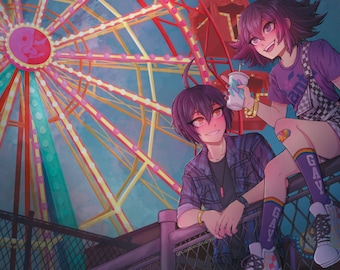 Saiouma Carnival Print