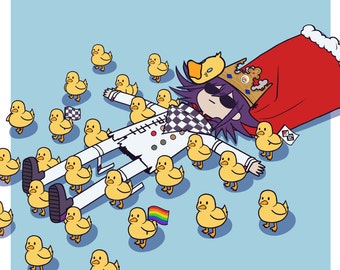 Kokichi Ouma Duck Print