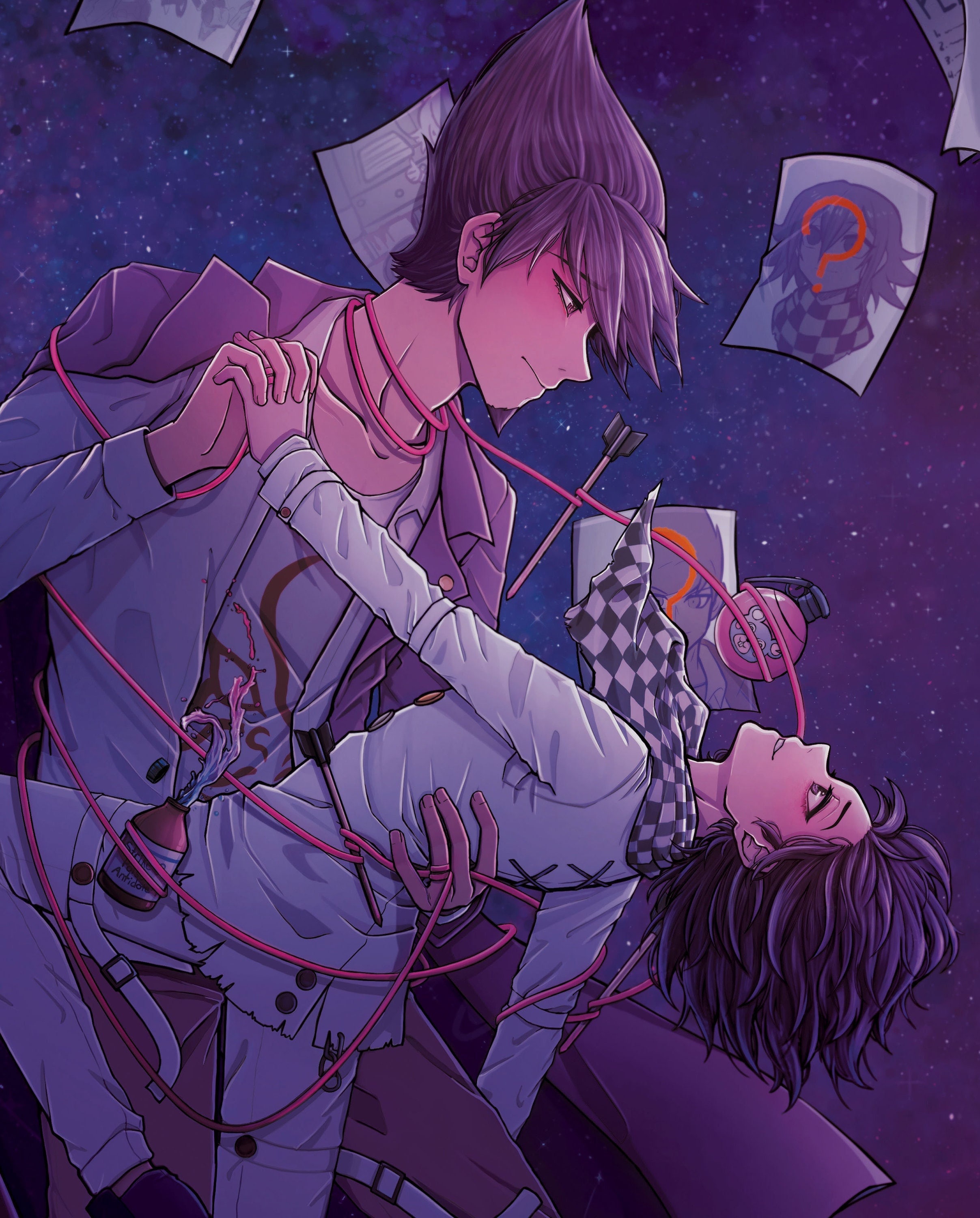 Super DANGANRONPA Anime Manga Kissen Sitzkissen Beidzeitig nur