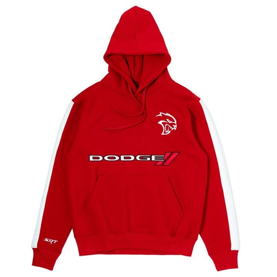 Dodge Hellcat Hoodie Red licensed Dodge Clothing Etsy