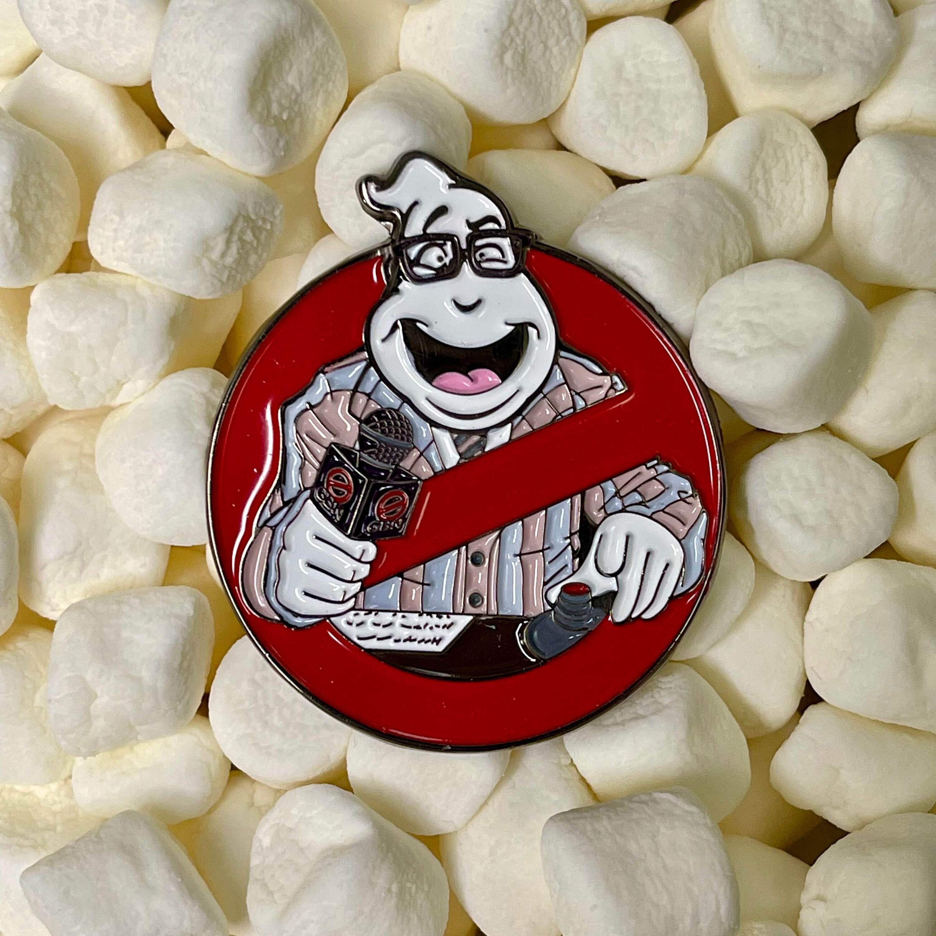 Ghostbusters News Enamel Pin