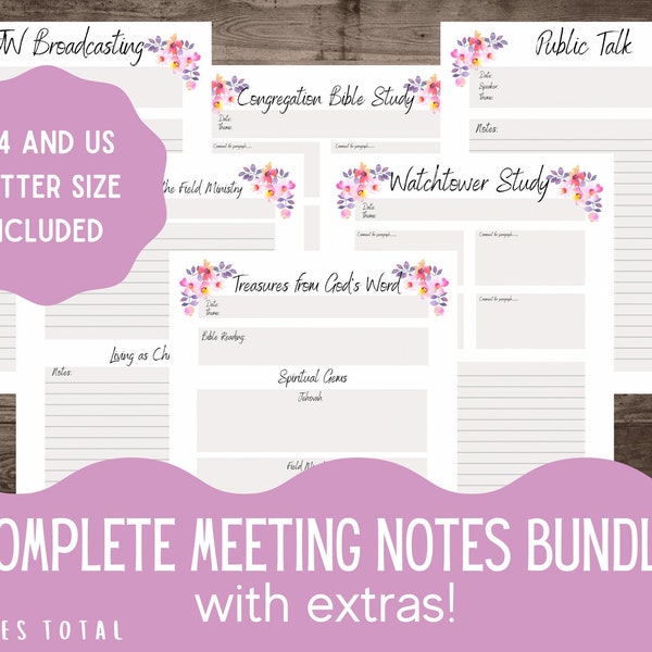 Jw Midweek Meeting Etsy
